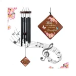 Howarmer 36" Memorial Wind Chimes Sympathy Gift - Cardinal Windchimes