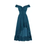 Scarlet Darkness Renaissance Corset Dress For Women Off Shoulder Flowy