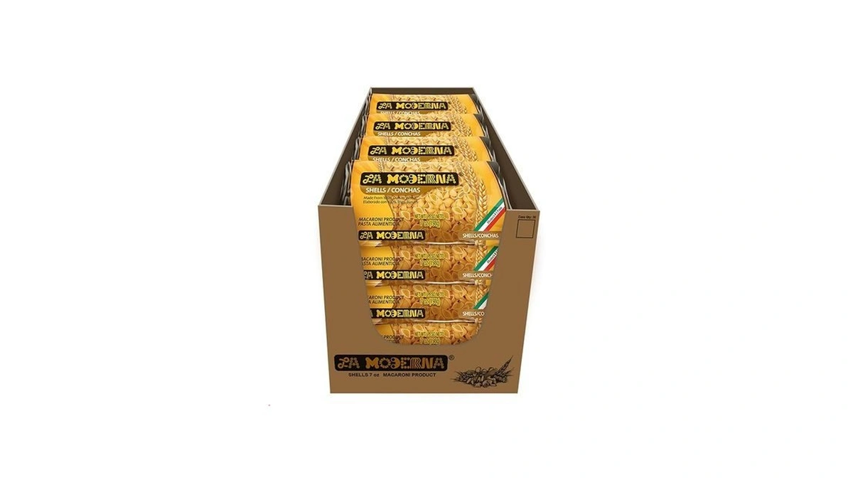 La Moderna, Shells, Durum Wheat Semolina, Enriched With Vitamins And