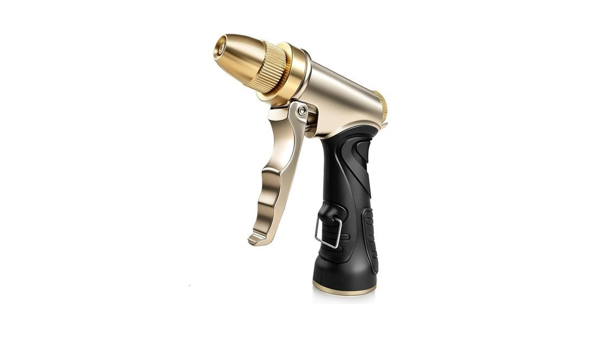 Arxive Garden Hose Nozzle, Heavy Duty High Pressure Water Sprayer