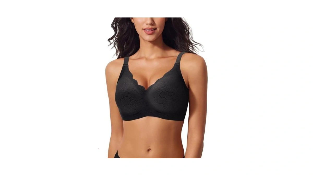 Wireless Jelly Bra For Women No Underwire Seamless Full Coverage