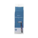 Amazon Basics Twin Blade Pivoting Disposable Razors With Rubber Grip