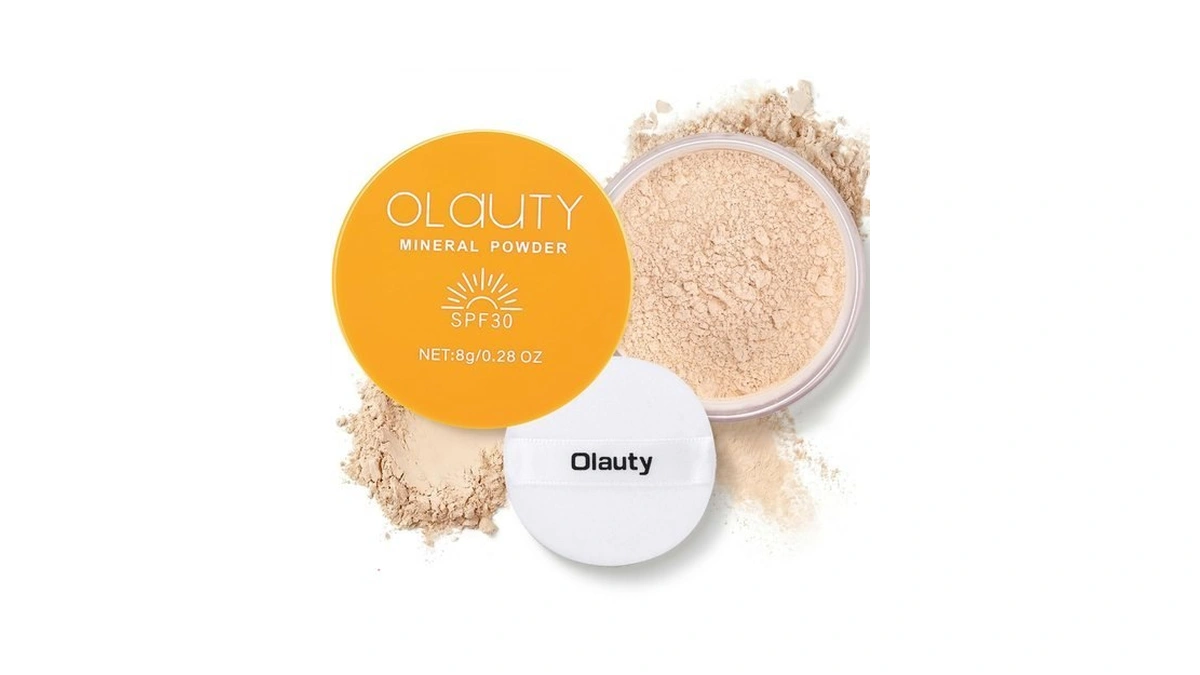 Mineral Powder Foundation, Loose Setting Powder, Pressed Face Powder Compact