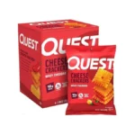 Quest Nutrition Cheese Crackers, Spicy Cheddar, 10g Of Protein, Low
