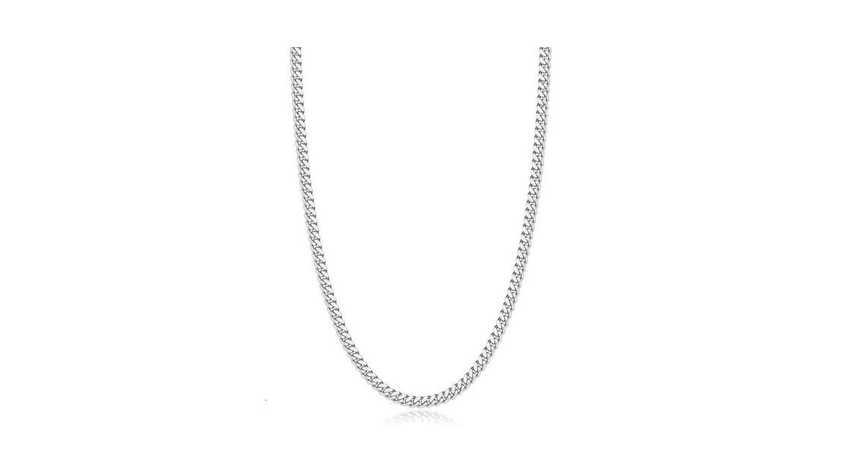 Eterjew 925 Sterling Silver Chain Necklace For Men, 3.5mm Men's