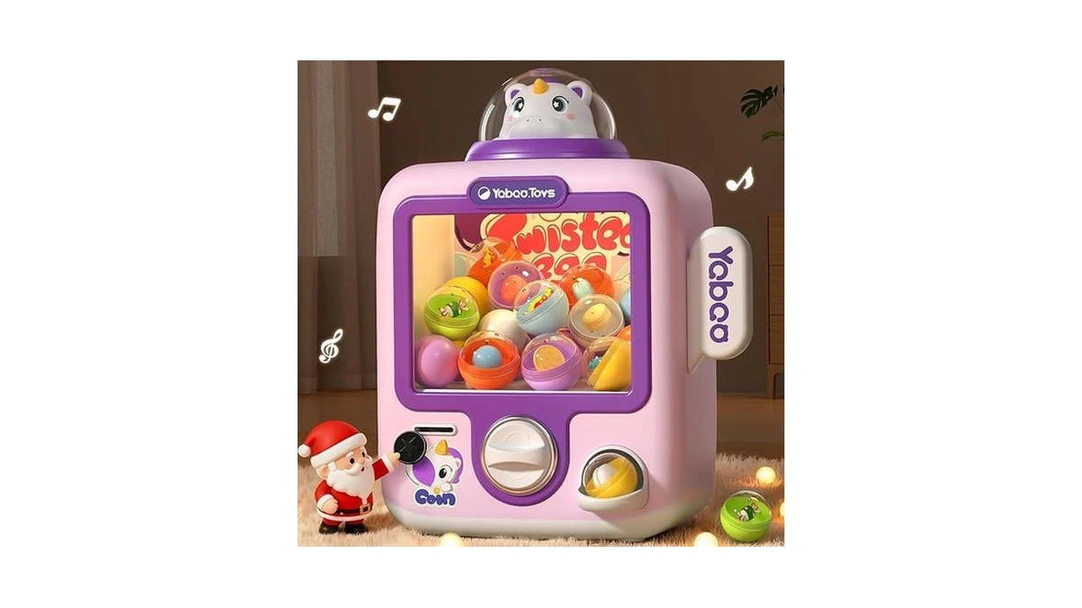 34 Pcs Vending Machine Kids Toys , Unicorns Electronic Game