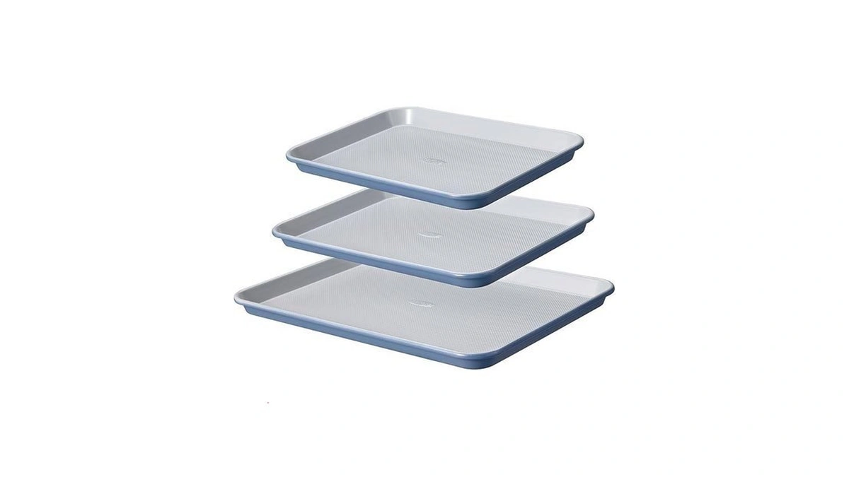 Carote 3-piece Baking Pan Set - Bakeware Set, Baking Sheet