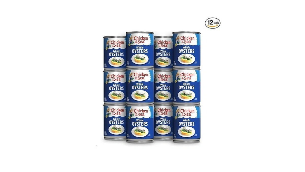 Chicken Of The Sea Whole Oysters, Great For Recipes, 8-ounce