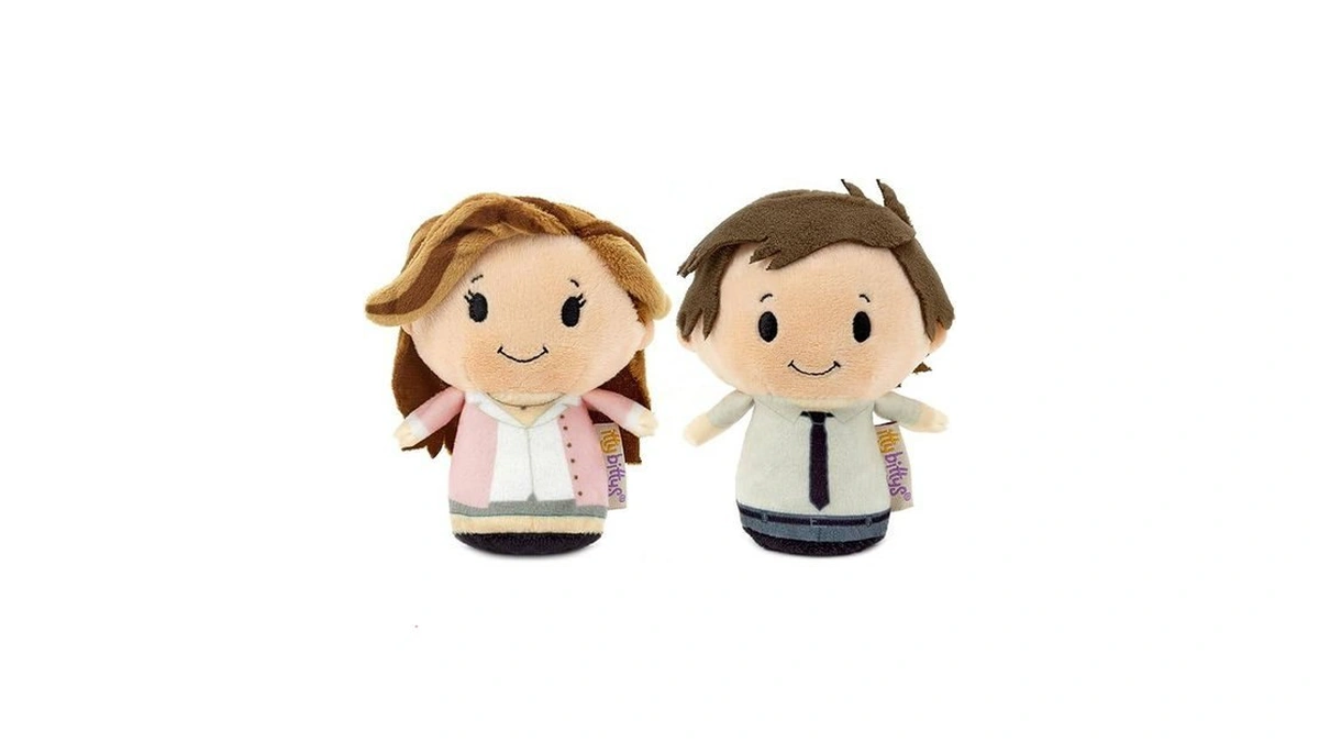 Hallmark Itty Bitty The Office Plush Toys (jim And Pam)