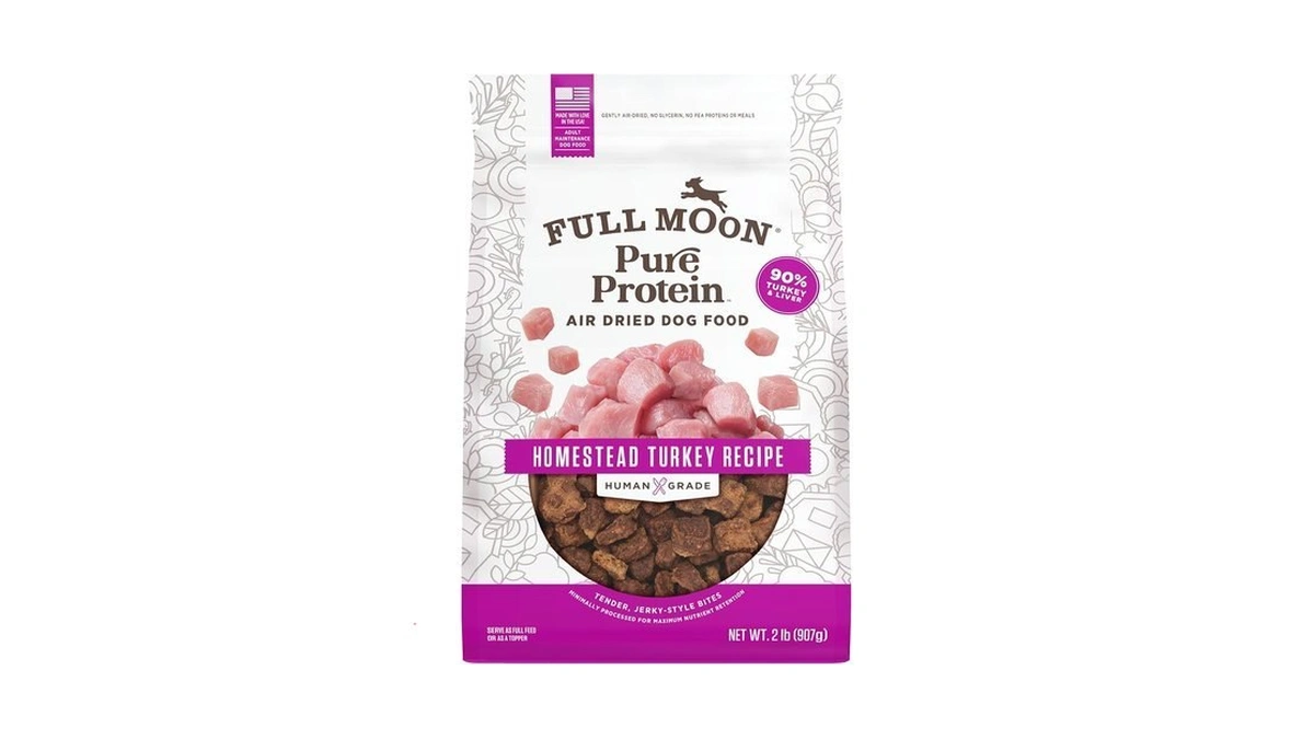 Full Moon Pure Protein Air Dried Dog Food | Homestead
