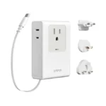 Gitryin Flat Usb C Charger With 31.5in Retractable Type-c Cable,