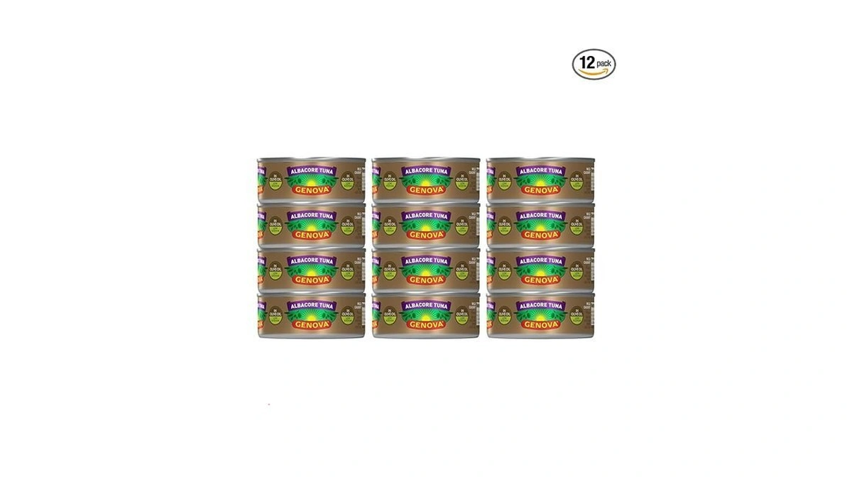 Genova Premium Albacore Tuna In Olive Oil, 5 Ounce Cans