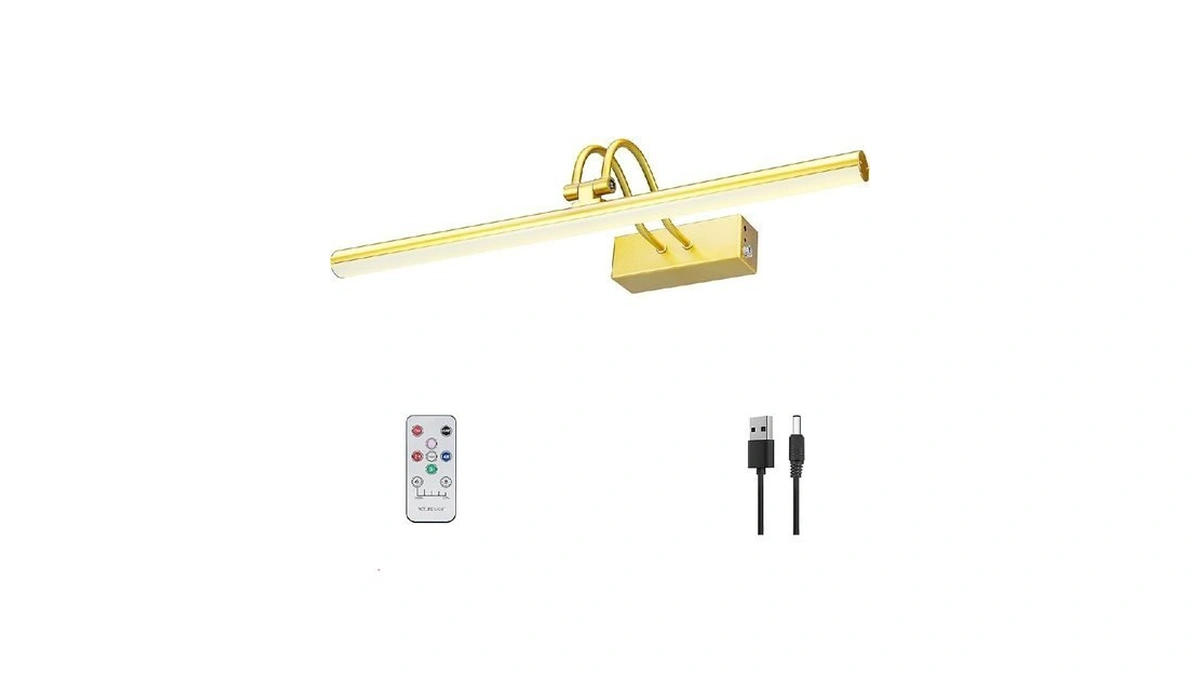 Picture Light, Picture Lights For Wall Cordless, 20inch Battery Operated