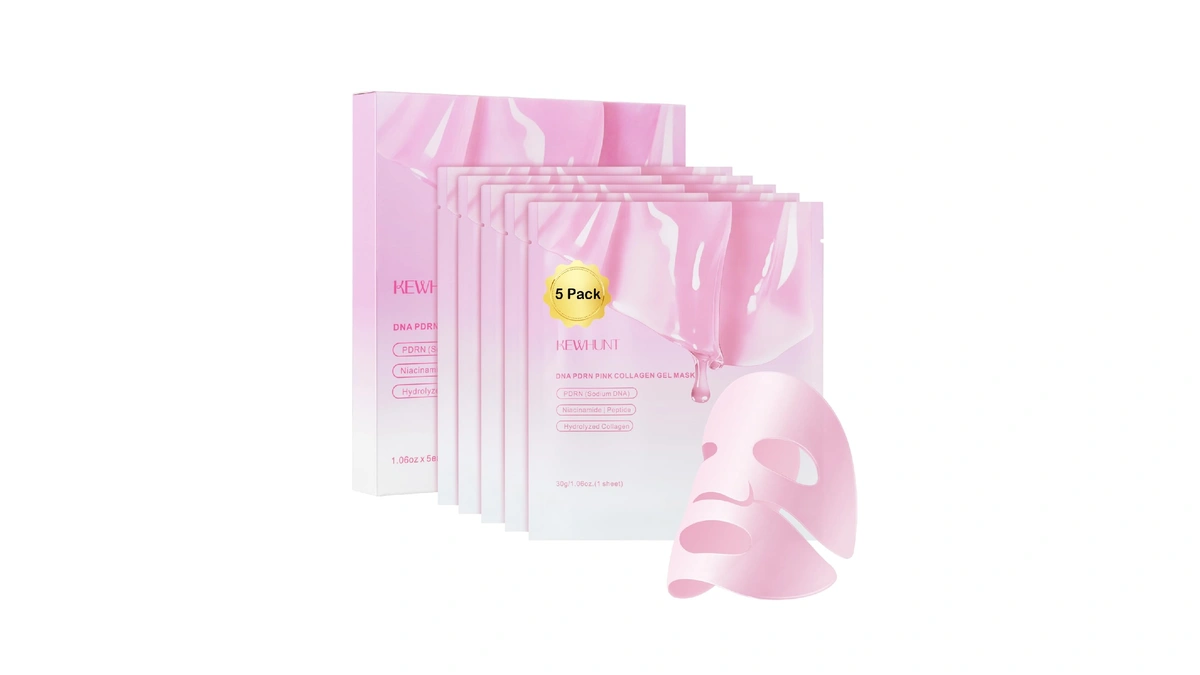 Salmon Dna Pdrn Collagen Jelly Gel Mask,overnight Face Mask,hydrogel Mask