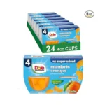 Dole Fruit Bowls No Sugar Added Snacks, Mandarin Oranges, 4oz