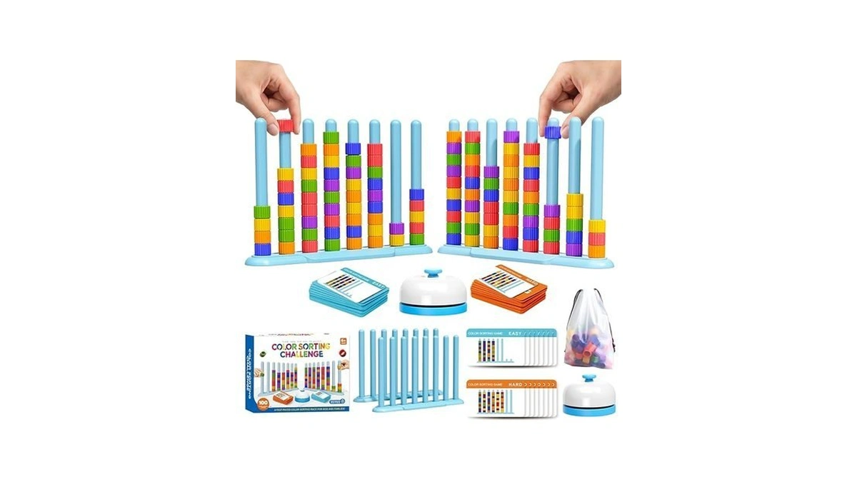 Color Challenge Game – 2 Pack Color Matching Puzzle Game