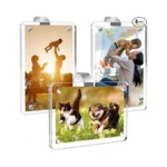 Crosmbhyre 3 Pack Car Picture Holder-clear Acrylic Sun Visor Photo