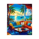 Quitedew Paint By Numbers Kit For Adults,paint By Number For