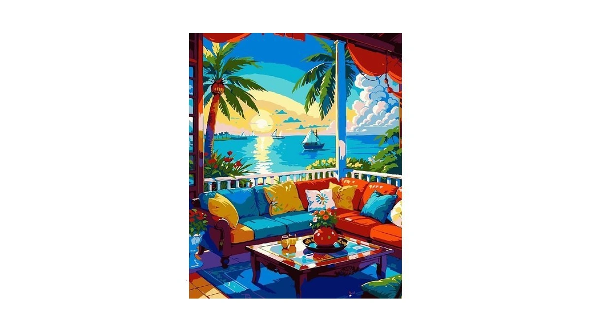 Quitedew Paint By Numbers Kit For Adults,paint By Number For