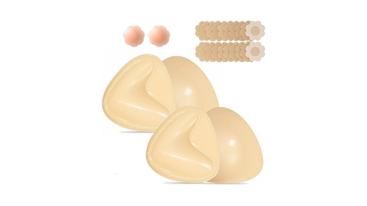Duyahd Double Sided Sticky Bra Push Up Inserts 2 Pairs