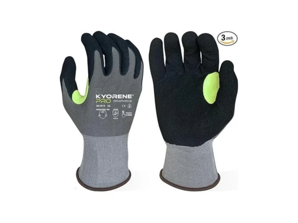 Armor Guys 00-810 Kyorene Pro Graphene Black Nitrile Work Gloves