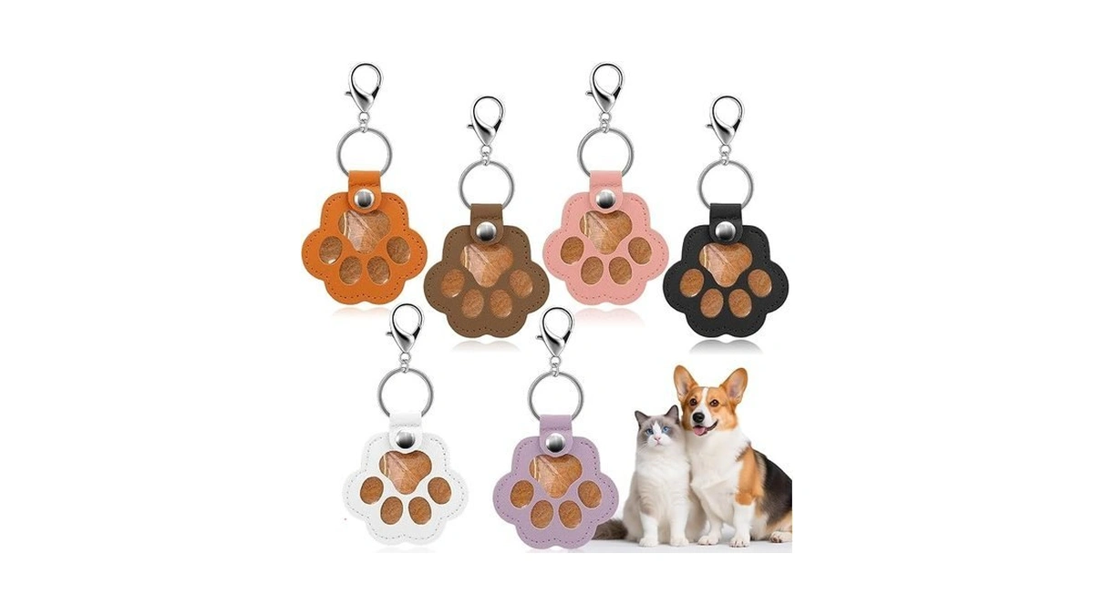 Mity Rain 6pcs Keychain For Pet Lovers - Dog Hair