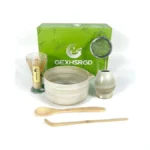 Gexhsrgd Matcha Whisk Set 6 Pc Kit - Traditional Japanese