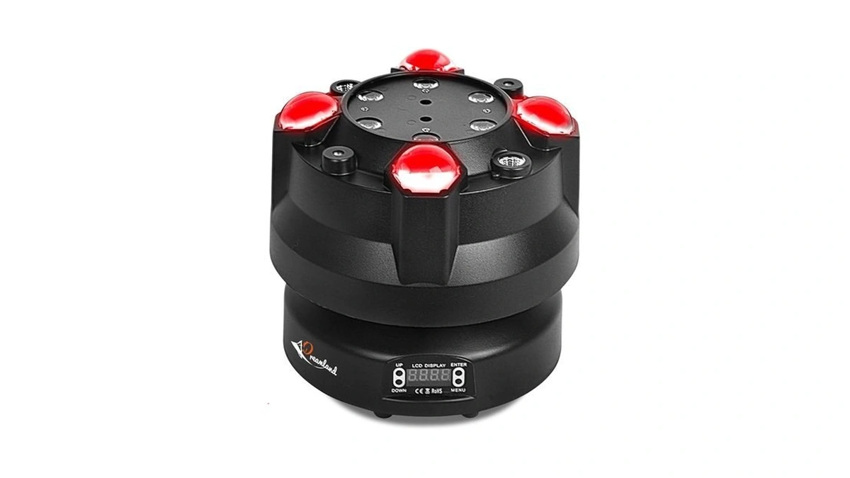 Dreamland Disco Light Dj Light, Led Rgbw Moving Head Dj