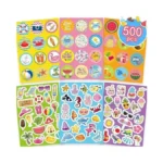 Joy Bang 500 Pcs Summer Stickers For Kids, 30 Sheets