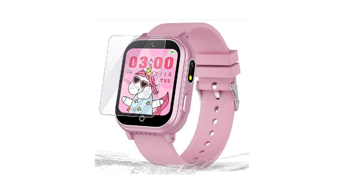 Cosjoype Kids Waterproof Smart Watch, 32 Games Hd Touchscreen Kids