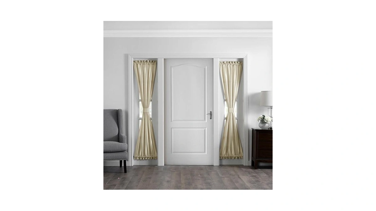 Elrene Home Fashions Colette Faux-silk Side Door Window Panel, 28