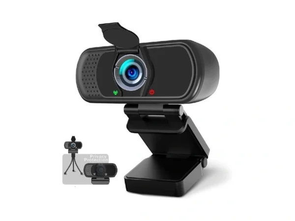 Hrayzan 1080p Webcam With Microphone, Usb Pc Camera 110-degree Wide