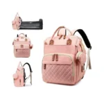 Awanhe Diaper Bag, Backpack With Changing Station, Waterproof Baby Bag