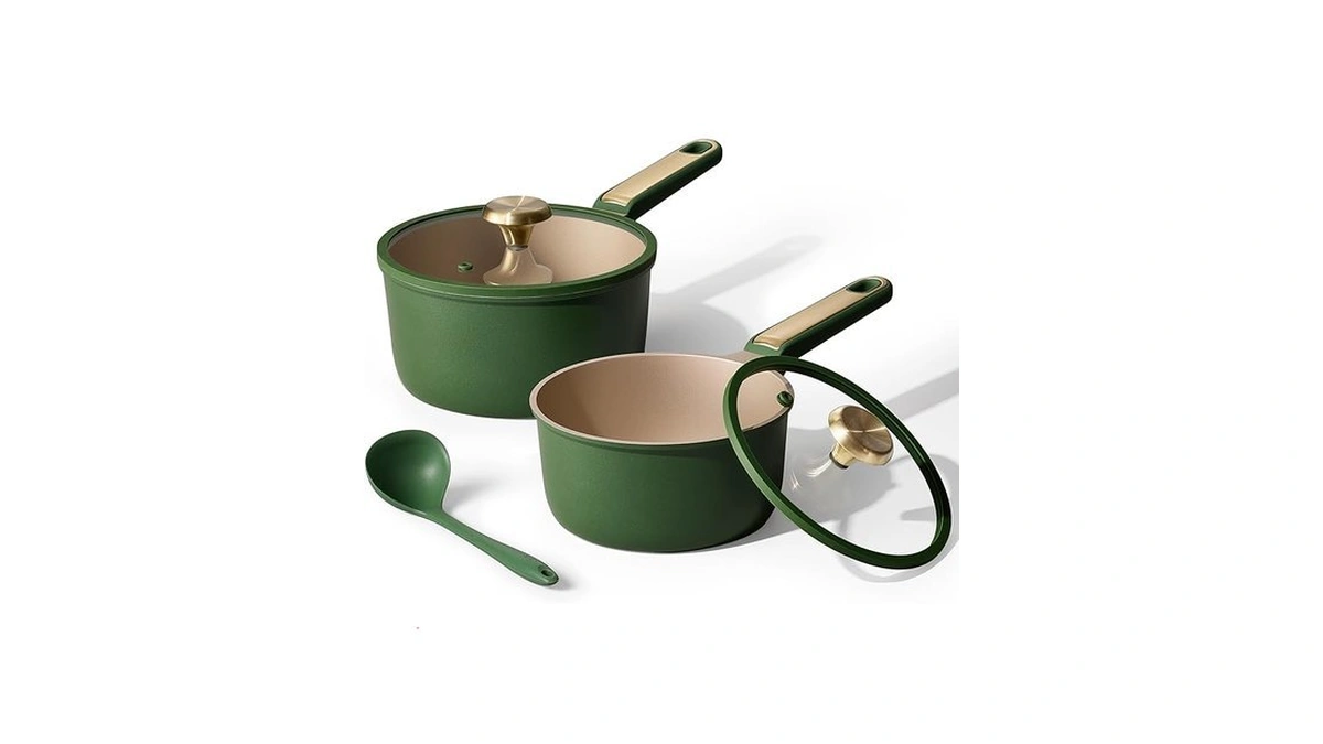 Carote 2qt & 2.5qt Sauce Pan Sets With Lid &