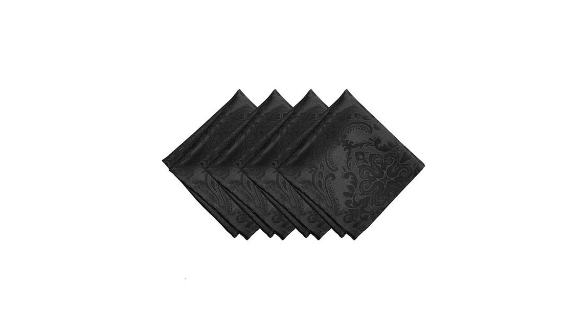 Elrene Home Fashions Caiden Elegance Damask Waterproof, Stain & Wrinkle