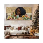African American Wall Art - Black Girl Wall Pictures For