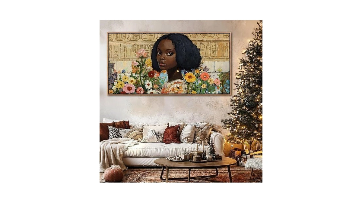 African American Wall Art - Black Girl Wall Pictures For