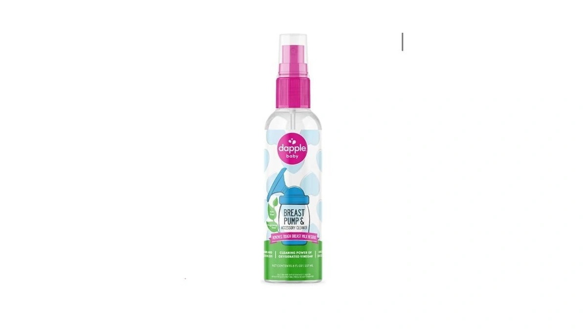 Dapple Breast Pump & Accessory Cleaner, Unscented, Hypoallergenic, Oxygenated Vinegar