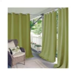 Elrene Home Fashions Connor Weatherproof Grommet Top Indoor/outdoor Solid Color