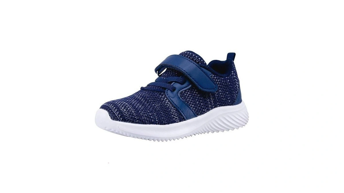 Akkpeiex Boys Girls Tennis Running Shoes Kids Breathable Athletic Sneakers(navy,4)