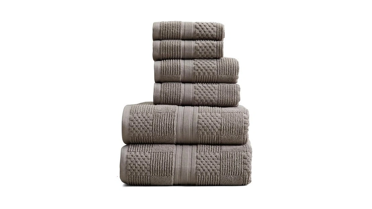 Springtree Home 100% Cotton Towel Set 6 Piece Set |