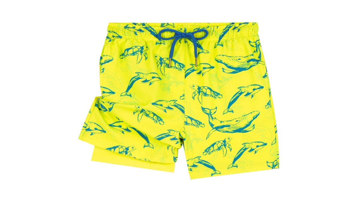 Umelok Boys Swim Trunks Swimsuit Boxer Brief 2 In 1