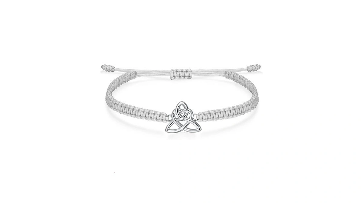 J.endéar Celtic Knot Bracelet For Women, 925 Sterling Silver Jewelry