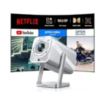 Smart Projector [built-in Apps/4k Support/2026 Upgraded] With Wifi And Bluetooth,