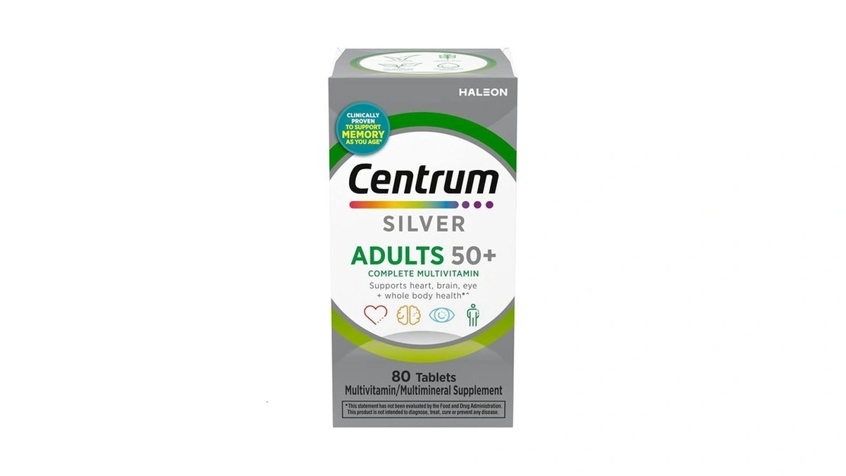 Centrum Silver Multivitamin For Adults 50 Plus, Multivitamin/multimineral Supplement With