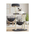Small Cat Tree Tower With Lots Of Scratching Posts -