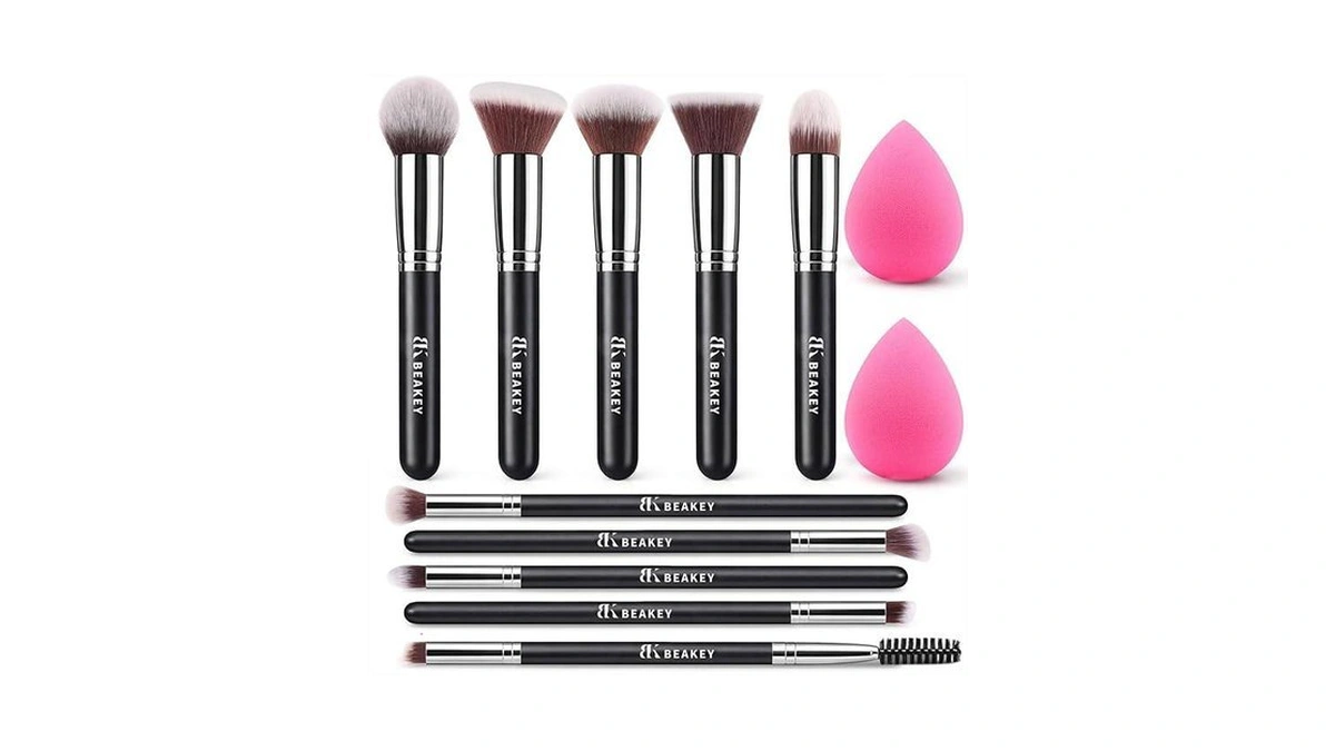 Beakey Makeup Brushes Set, Professional Foundation Eyeshadow Concealer Blush Powder