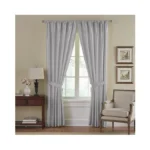 Elrene Home Fashions Versailles Faux-silk Room-darkening Curtain Panel, Blackout Curtain