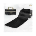 Cgry 18a Raw Indian Straight Human Hair 3 Bundles, Premium