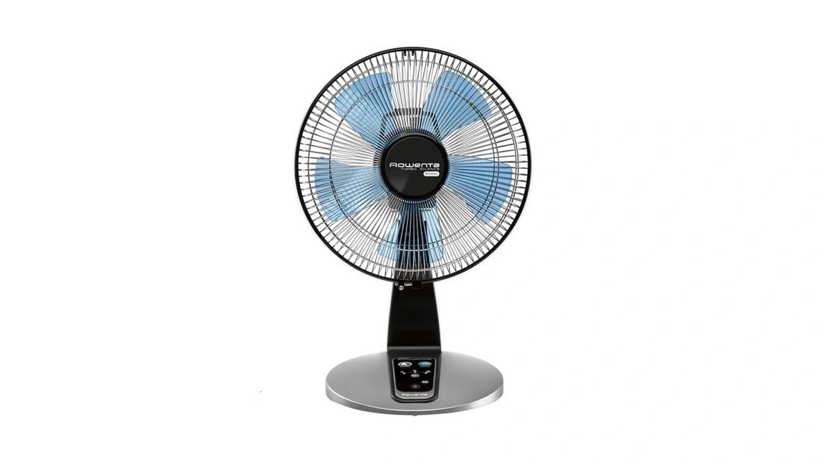 Rowenta, Desk Fan, Turbo Silence Table Fan With Remote, 18